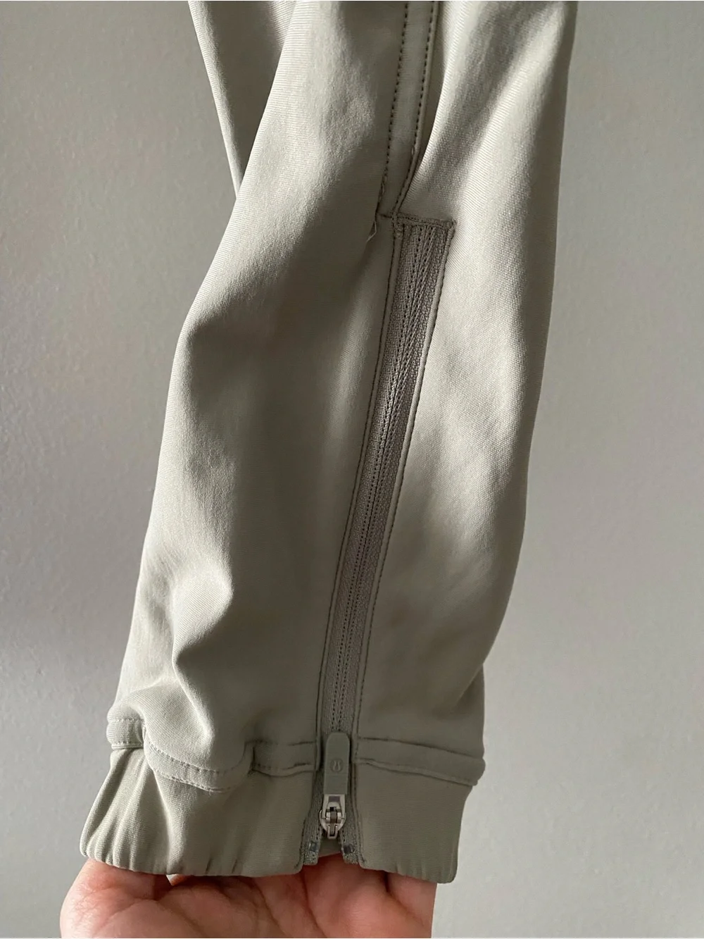 Lululemon Women’s Adapted State Fleece Joggers High Rise Tan Full Length